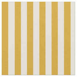 Goldenrod & Beige farbige Linien Stoff