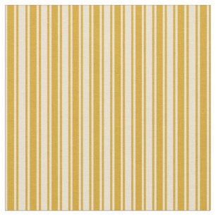 Goldenrod und Beige Muster Stoff