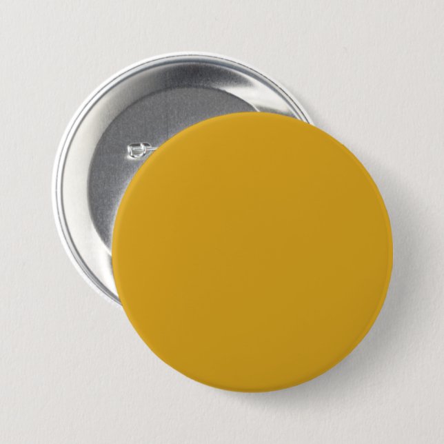 Goldenrod Yellow DAA520 Farbe Wählen Sie Ihre Name Button (Vorne & Hinten)