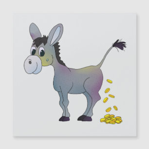 Goldesel Magnetkarte