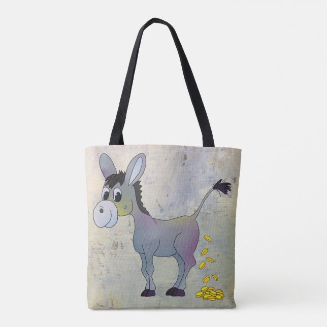 Goldesel Tasche (Rückseite)