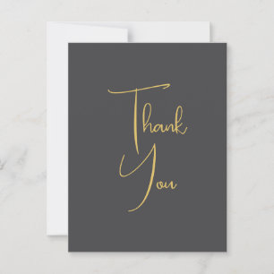 Goldfarbene Handschrift Professionell Custom Postkarte