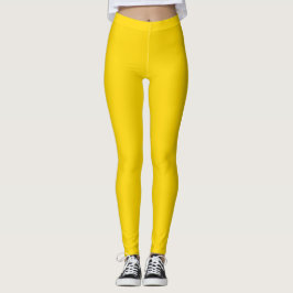 Goldfarbene massive Ausführung Leggings
