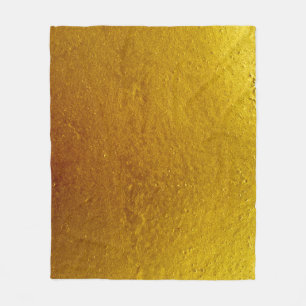 Goldfarbene Zementwandstruktur Hintergrund abstrak Fleecedecke