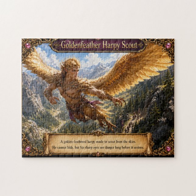 Goldfeder-Harpy-Scout (Horizontal)