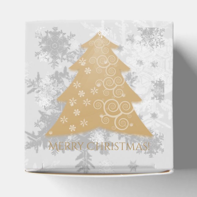 Goldfestivals Weihnachtsbaum-Liebesbox Geschenkschachtel (Oben)