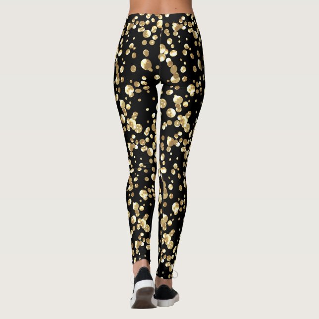 Goldfetti. Leggings (Rückseite)