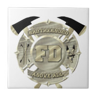 Goldfeuerwehrmann-Bruderschafts-Symbol