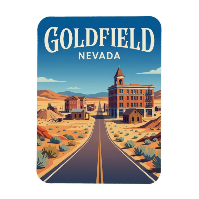 Goldfield USA Magnet (Vertikal)