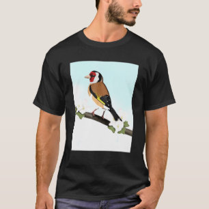 Goldfinch Bird Songbird Bird Birdwatcher Biologin T-Shirt