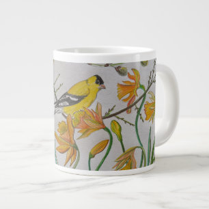 Goldfinch & Daffidols Tasse