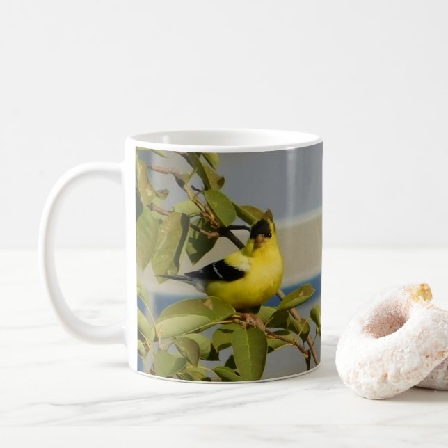 Goldfinch Glee Tasse (Mit Donut)