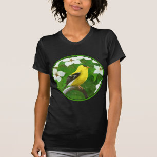 Goldfinch-Malerei - Niedliche Original-Hundeschich T-Shirt