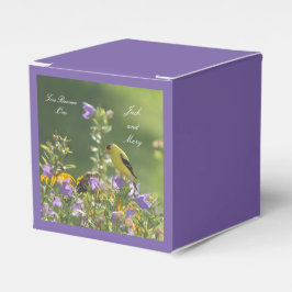 Goldfinch Spring Garden Wedding Geschenkschachtel