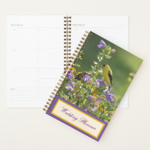 Goldfinch Spring Garden Wedding Lila Planer