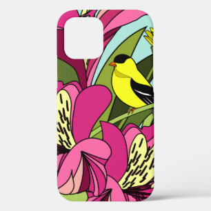 Goldfinch und Blume Case-Mate iPhone Hülle