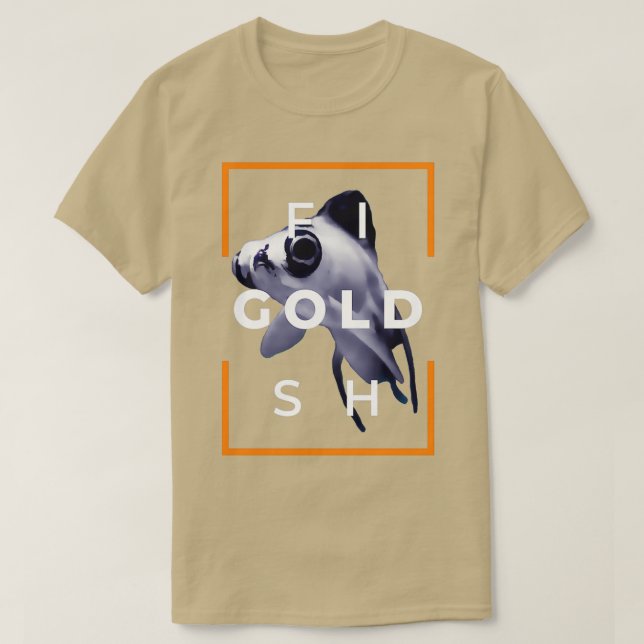 Goldfisch 34 T-Shirt (Design vorne)