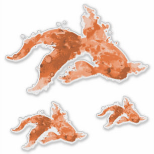Goldfisch Aufkleber