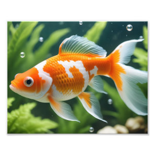 Goldfisch-Foto-Druck Fotodruck