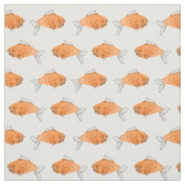 Goldfisch-Gewebe Stoff