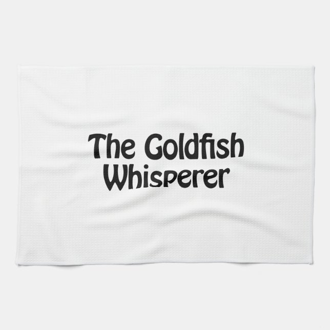 Goldfisch Handtuch (Horizontal)