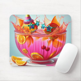 Goldfisch im Party Mousepad