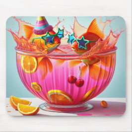 Goldfisch im Party Mousepad