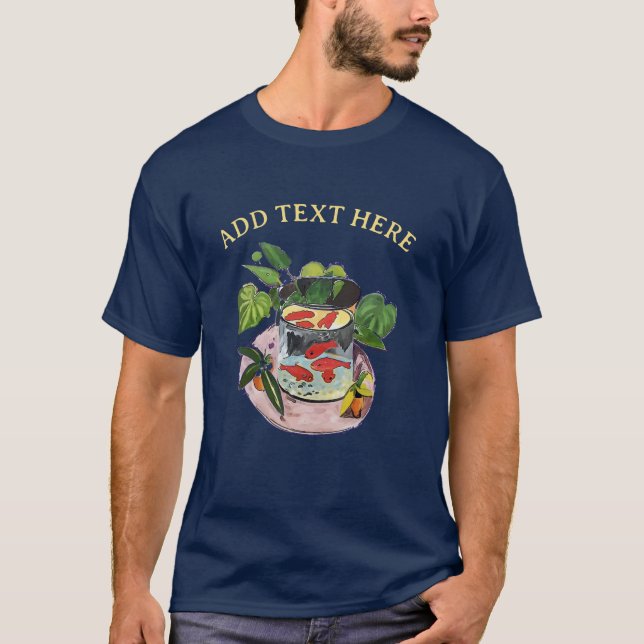 Goldfisch nach Matisse T-Shirt (Vorderseite)