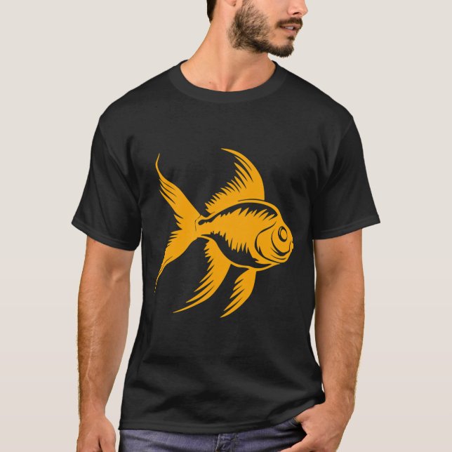 Goldfisch (Orange) T-Shirt (Vorderseite)