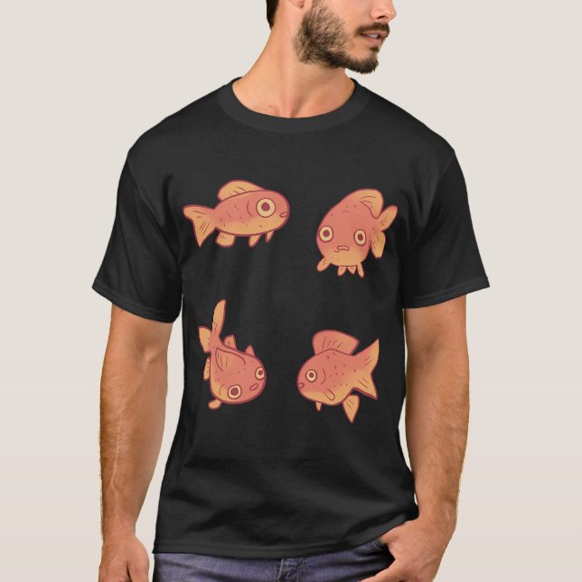 Goldfisch-Packung T-Shirt (Vorderseite)