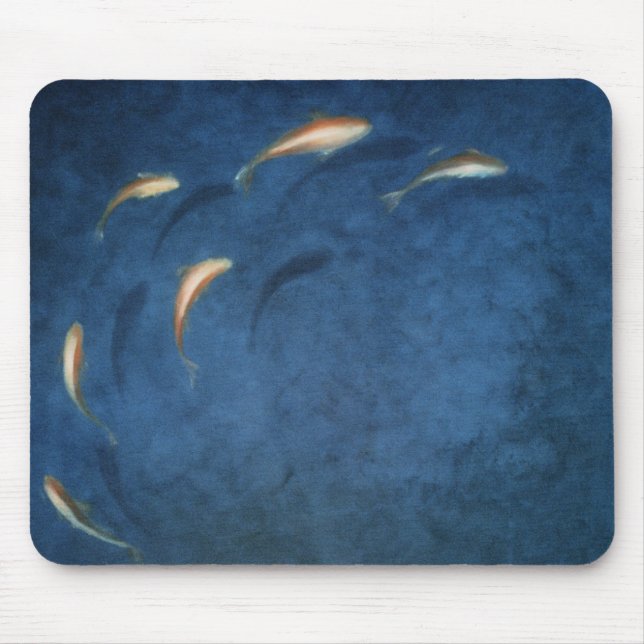 Goldfisch-Pool Mousepad (Vorne)