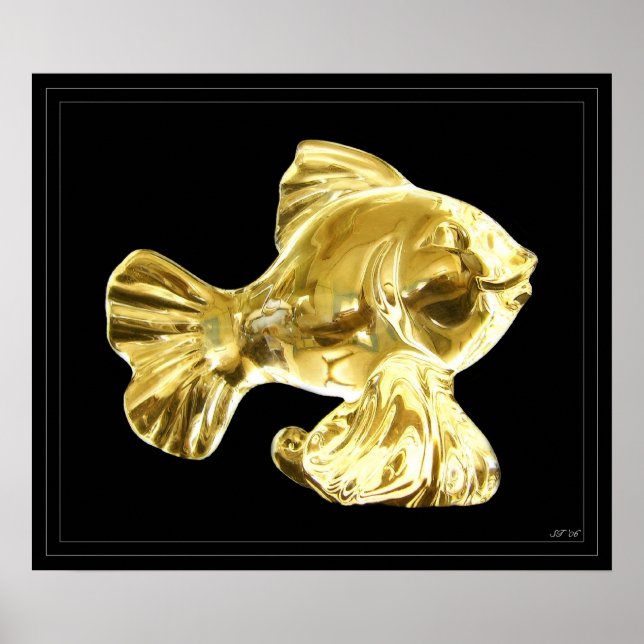 Goldfisch Poster (Vorne)