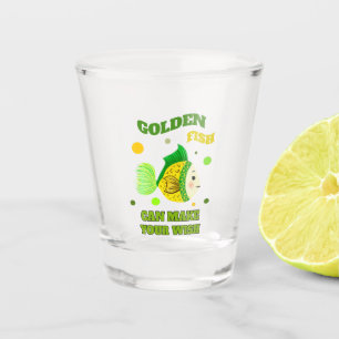 Goldfisch Schnapsglas