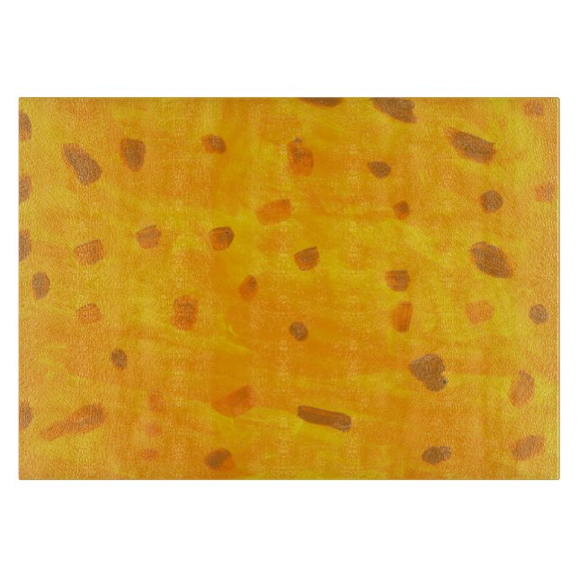 Goldfisch-Schneidbrett Schneidebrett (Vorderseite)
