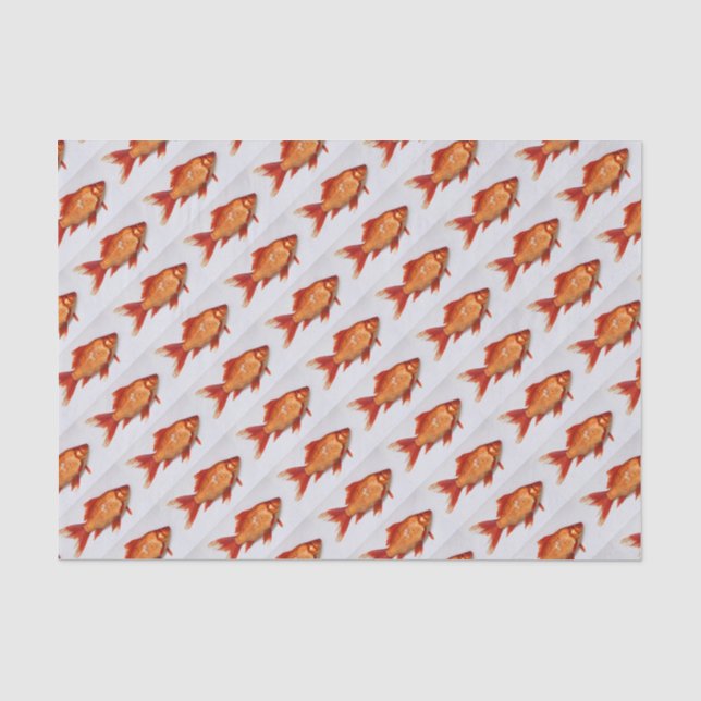 Goldfisch Seidenpapier (Vorderseite)