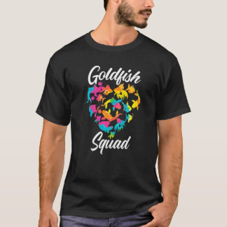 Goldfisch-Truppe Unterwasserfisch Aquaristiker Fis T-Shirt