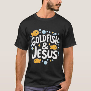 Goldfisch und Jesus T-Shirt
