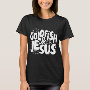 Goldfisch und Jesus T-Shirt