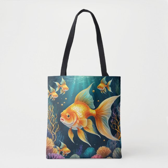 Goldfisch unter Wasser Tasche (Vorderseite)