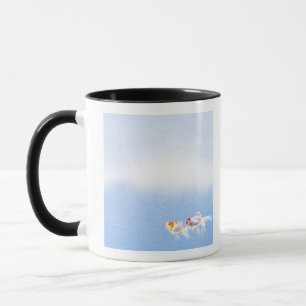 Goldfisch zwei tasse