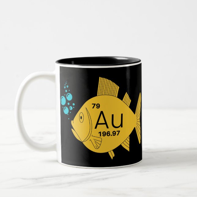 Goldfisch Zweifarbige Tasse (Links)