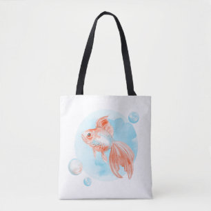 Goldfish. Aquarell Tasche