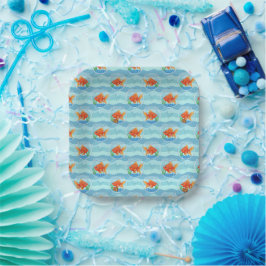 Goldfish Birthday Party Plates Pappteller