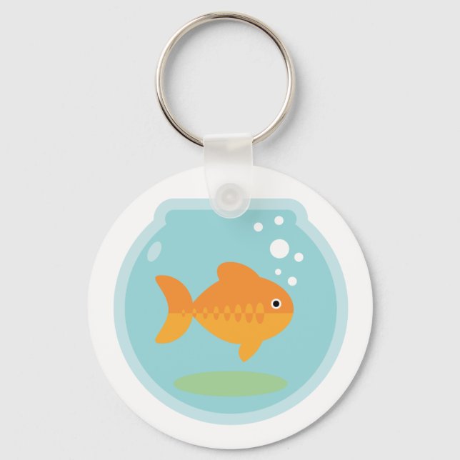 Goldfish Bowl Schlüsselanhänger (Vorderseite)