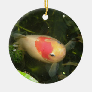 Goldfish Custom Birthday Keramikornament
