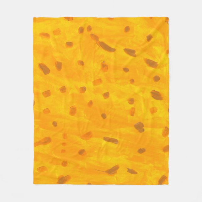 Goldfish-Fleece-Decke Fleecedecke (Vorderseite)