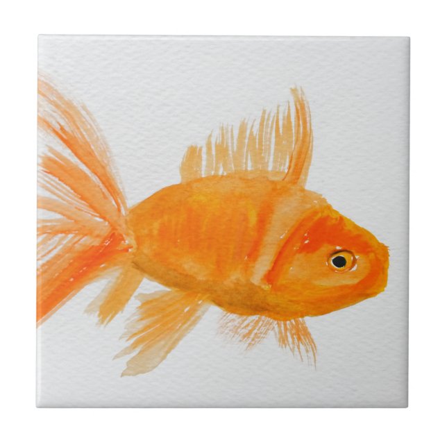 Goldfish Fliese (Vorderseite)