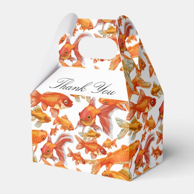 Goldfish Geschenkschachtel (Vorderseite)