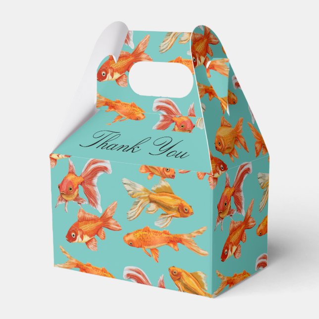 Goldfish Geschenkschachtel (Vorderseite)