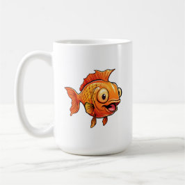 Goldfish Kaffeetasse
